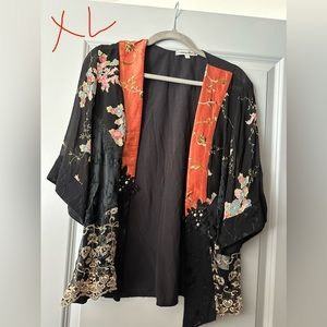 XL short kimono style duster